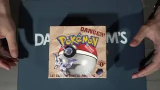 Spotting a Fake Pokemon Fossil 1st Edition Booster Box with Dave & Adam's Gaming Expert Joseph Steet