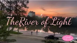 River of Light: Sangkae Sunrise with Peaceful Pagoda & City Sounds