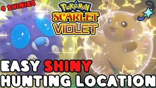 ЛЕГКИЕ ИСКЛЮЧИТЕЛЬНЫЕ ОПЫТЫ SHINY VENONAT и SHINY PIKACHU для покемонов Scarlet и Violet