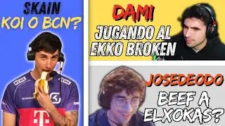 JOSEDEODO BEEF AL ELXOKAS?😅 | Best LOL Moments Spanish Clips #372