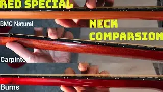 Brian May Red special guitar neck thickness comparsion [ENG SUBS]