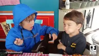 Trying to Get Your Little Brother to Try Escargot