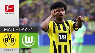 BVB Stay in Title Race! | Borussia Dortmund - VfL Wolfsburg 6-0 | MD 31 &ndash; Bundesliga 2022/23