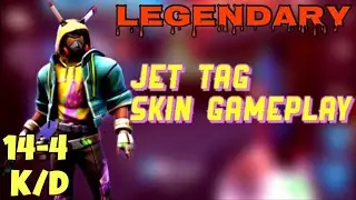 *NEW* JET TAG LEGENDARY TIER 100 SKIN GAMEPLAY | SHADOWGUN WAR GAMES