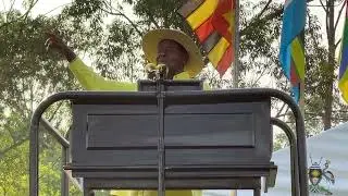 PRESIDENT MUSEVENI IN RUBIRIZI CAMPAIGN RALLY