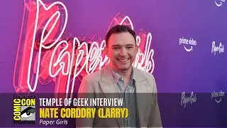 Paper Girls - Interview with Nate Corddry (Larry) at San Diego Comic Con