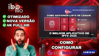 🔴 Ibo Player Pro - O Melhor App de IPTV 2025 I Como Configurar e  Ativar Licen&ccedil;a na sua Smart TV.