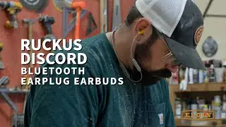 Elgin Ruckus Discord Bluetooth Earplug Earbuds with Noise-Canceling Mic