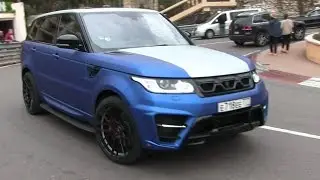 Larte Design 'Winner' Range Rover Sport  in Monaco | FAST Accelerations + Unloading!