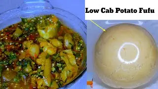 Potato Fufu :Mashed potato Fufu| How To Make The Easiest Potato Fufu|Potato Fufu Every Race Accepts