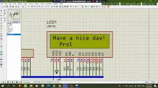 How to print graphical in LCD display