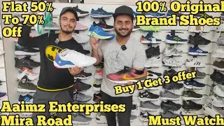 Cheapest Price Branded Shoes For Men | Buy 1 Get 3 Free | Aaimz Enterprises Mira Road |