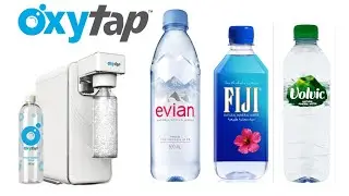 OXYTAP, EVIAN, FIJI, VOLVIC