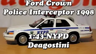 Видеообзор: Автомодель Ford Crown Police Interceptor в масштабе 1:43