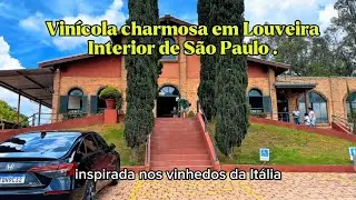Vinícola charmosa inspirada nos vinhedos da Itália - em Louveira - Sp 