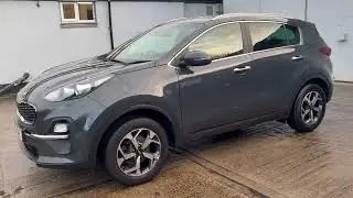 21'21 Kia Sportage 1.6GDi 2 ISG 6 speed manual finished in Dark Penta Grey