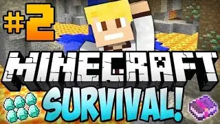 Minecraft Survival Ep # 2 Exploring Other Villages [ Minecraft ]