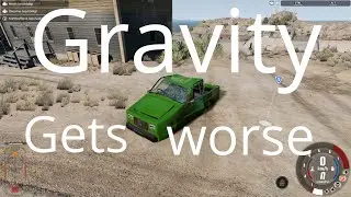 BeamNG BUT, Every Time I Crash, GRAVITY gets WORSE 😨😂 | BeamNG.drive
