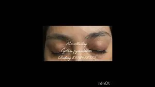 microblading permanent makeover #microblading #eyebrowmakeup #pigmentation #eyebrowtattoo #trending