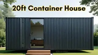 TINY House BIG Living - (2x20ft) Shipping Container Transformation