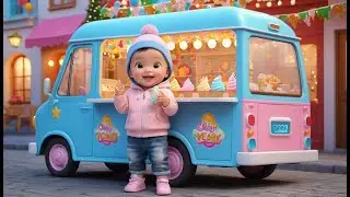 Ice Cream Van New Year Festival | Fun Action & Learning Video for Toddlers