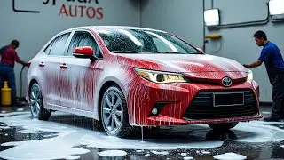 Toyota Corolla 2010 Full Wash & Detailing | Best Car Wash in Karachi.