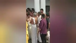 Indian cricket team visit Sree Padmanabhaswamg Temple | Indian Cricket Team In Kerala || #kerala