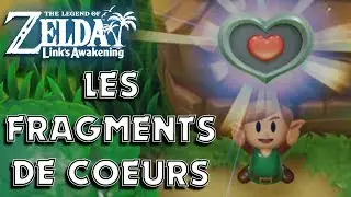 Zelda Link's Awakening : Tous les Fragment de Cœur