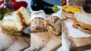 3 Idee per dei Panini Sani, Freschi, e Sazianti | da portare al lavoro, scuola, gita, o vacanza