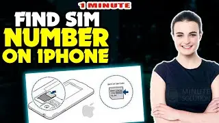 How to find sim number on iphone 2024 [ Easy Tricks ]