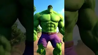 &ldquo;नदी बनी ज़हर ☠️ | Hulk vs Poison Monster&rdquo;#hulkshorts