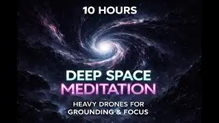 10 HOURS of Deep Space Meditation 🌌 Heavy Drones for Grounding & Infinite Focus | @Amber Night