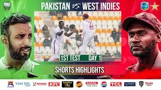 Short Highlights | Pakistan vs West Indies | 1st Test Day 1 | PCB | M2I1A