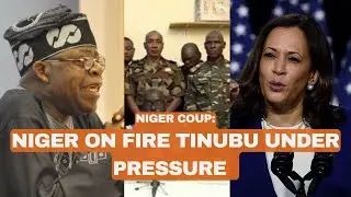 NIGER COUP: US vice president sends a warning message President Tinubu │FRONT PAGE RECAP