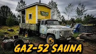 First Start After 5 Years-Can a 1977 Soviet Truck Really Become a Sauna?