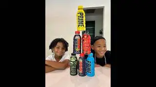 Trying and ranking #PRIME Drinks | Prime Drink Taste Test