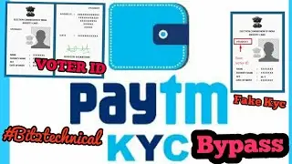 How to bypass Paytm Ekyc :phone pe ; freecharge all apps ekyc complete solution #Bit2technical