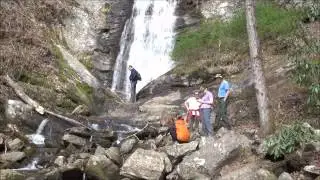 Toms Creek Falls & Waterfall on Hickory Branch