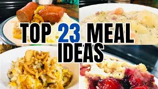 The ⭐BEST⭐ Dinners of 2025!! | 23 Simple Recipes Perfect for the Weekly Rotation | Cooking Marathon