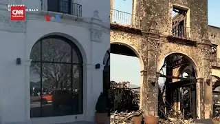 Penampakan Kawasan Elit Los Palisades Dulu dan Kini
