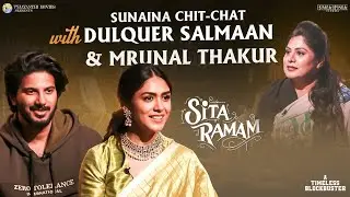 Sunaina Chit-Chat with Dulquer Salmaan & Mrunal Thakur | #SitaRamam | IndiaGlitz Telugu