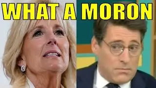 he was SHOCKED at Jill Biden's DUMB answer