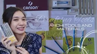ArkVlog 02: Must have Architecture Tools/Materials for First Year- part 1| Christine Falame
