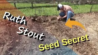Ruth Stout Style Spring Planting Secrets In The Deep Mulch Garden 4-15-2022