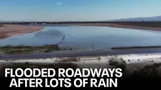 Water released from reservoirs causing flooding on some Arizona roadways