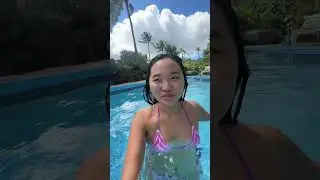 pool day in hawaii🏊🏻&zwj;♀️🌴💓☀️ #poolvlog #teencontentcreator #summerinhawaii #livinginhawaii