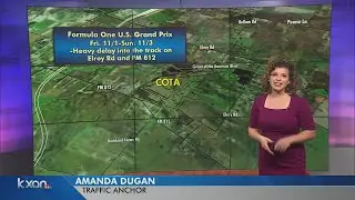 Weekend Jam: Formula 1 U.S. Grand Prix traffic