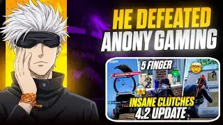 Nanony Gaming 1v4 😱 | Zeenox Shocked Reaction 🔥 BGMI Clutch @nanonygamingg