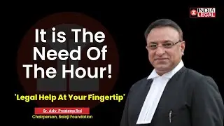 Sr. Adv. Pradeep Rai In The Mega Launch of INDIA LEGAL App | India Legal