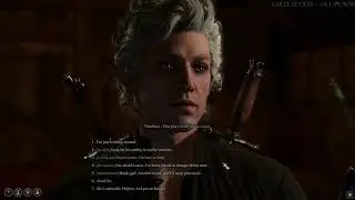 Astarion tempted by a yummy tiefling snacc in the Grove (Pandirna) - Baldur's Gate 3 (Patch 4)